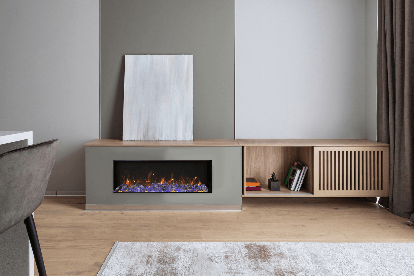Amantii BI-SLIM Electric Fireplace