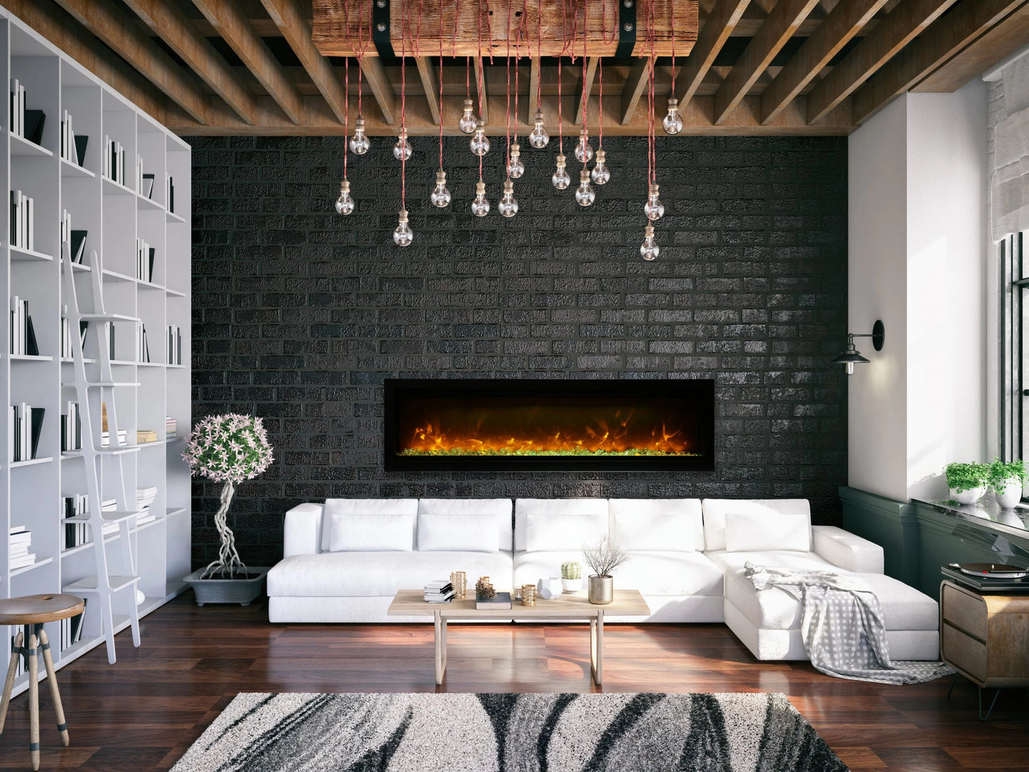 Amantii SYMMETRY-B Electric Fireplace