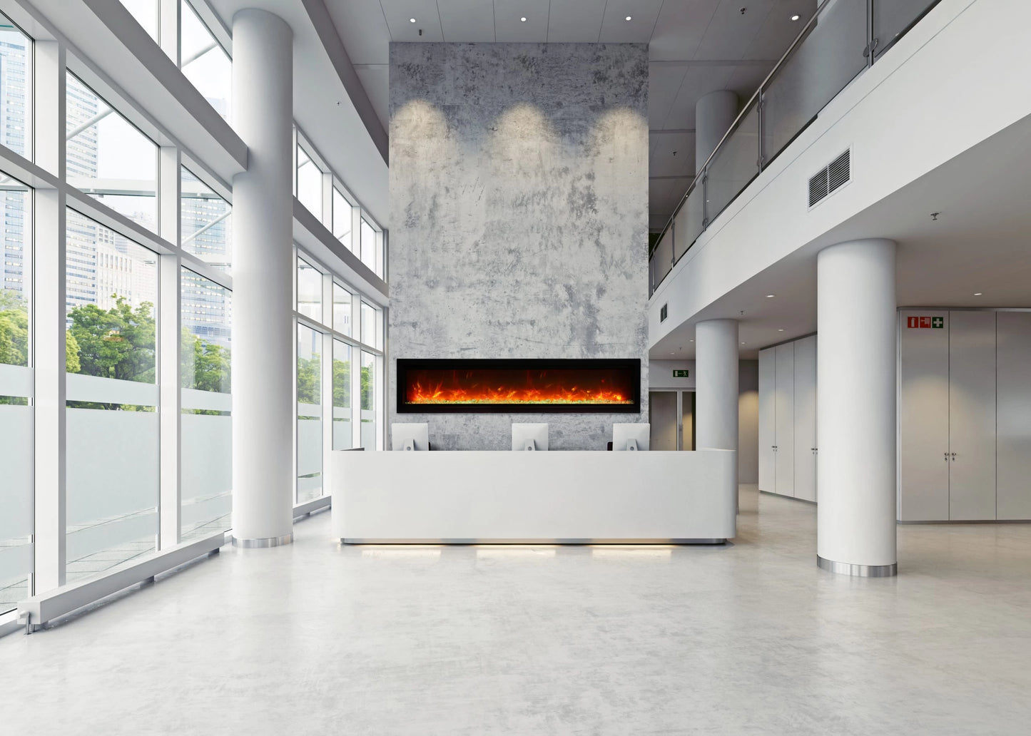 Amantii SYMMETRY-B Electric Fireplace
