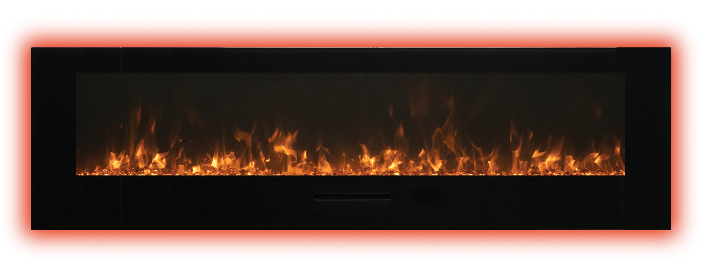 Amantii WM-FM-BG Electric Fireplace