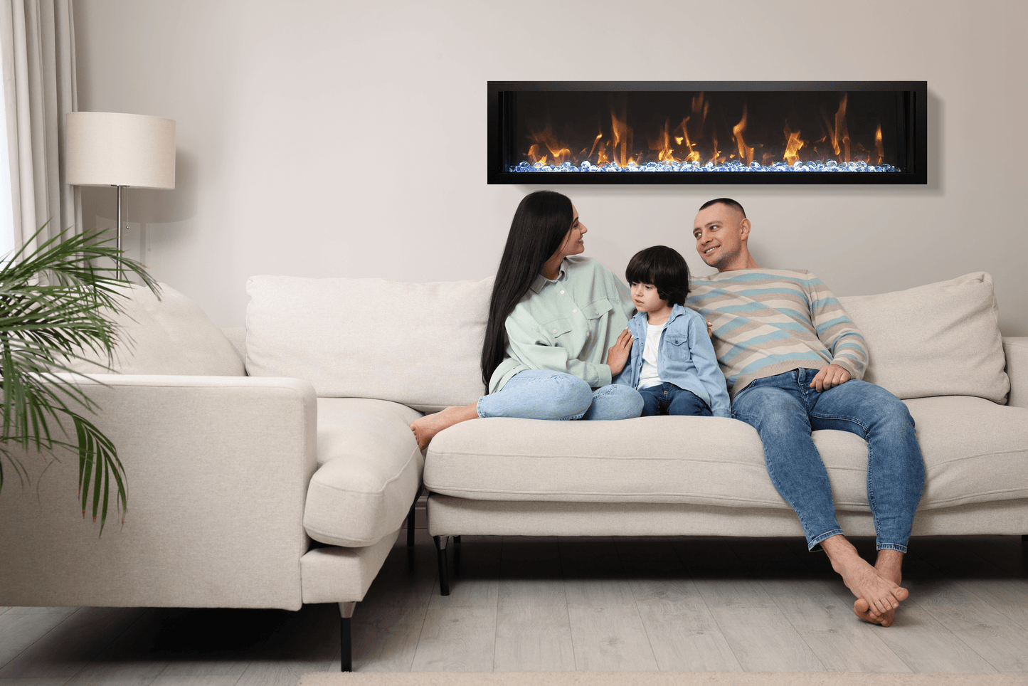 Amantii BI-SLIM Electric Fireplace