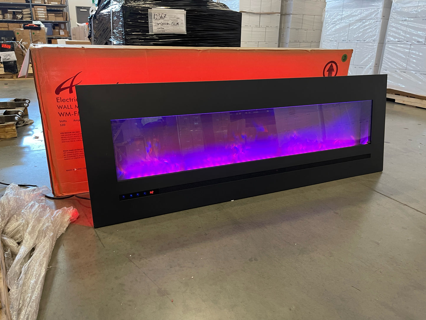 Amantii WM-FML-60-6623-STL-OOB-3 /232017220071 Linear Electric Fireplace