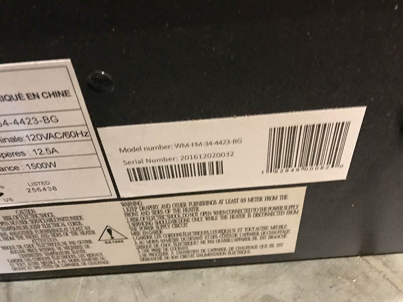 Amantii WM-BI-34-4423-OOB-1 Open Box Price S/N 201509120024
