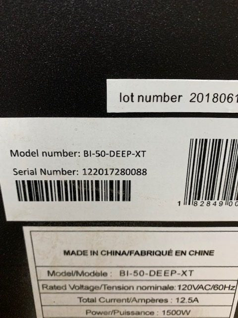 Amantii BI-50-DEEP-XT-OOB-2– Open Box Price - SN 122017280088