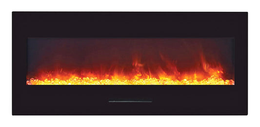 Amantii 50" WM-FM-50-BG NO LOGS Electric Fireplace