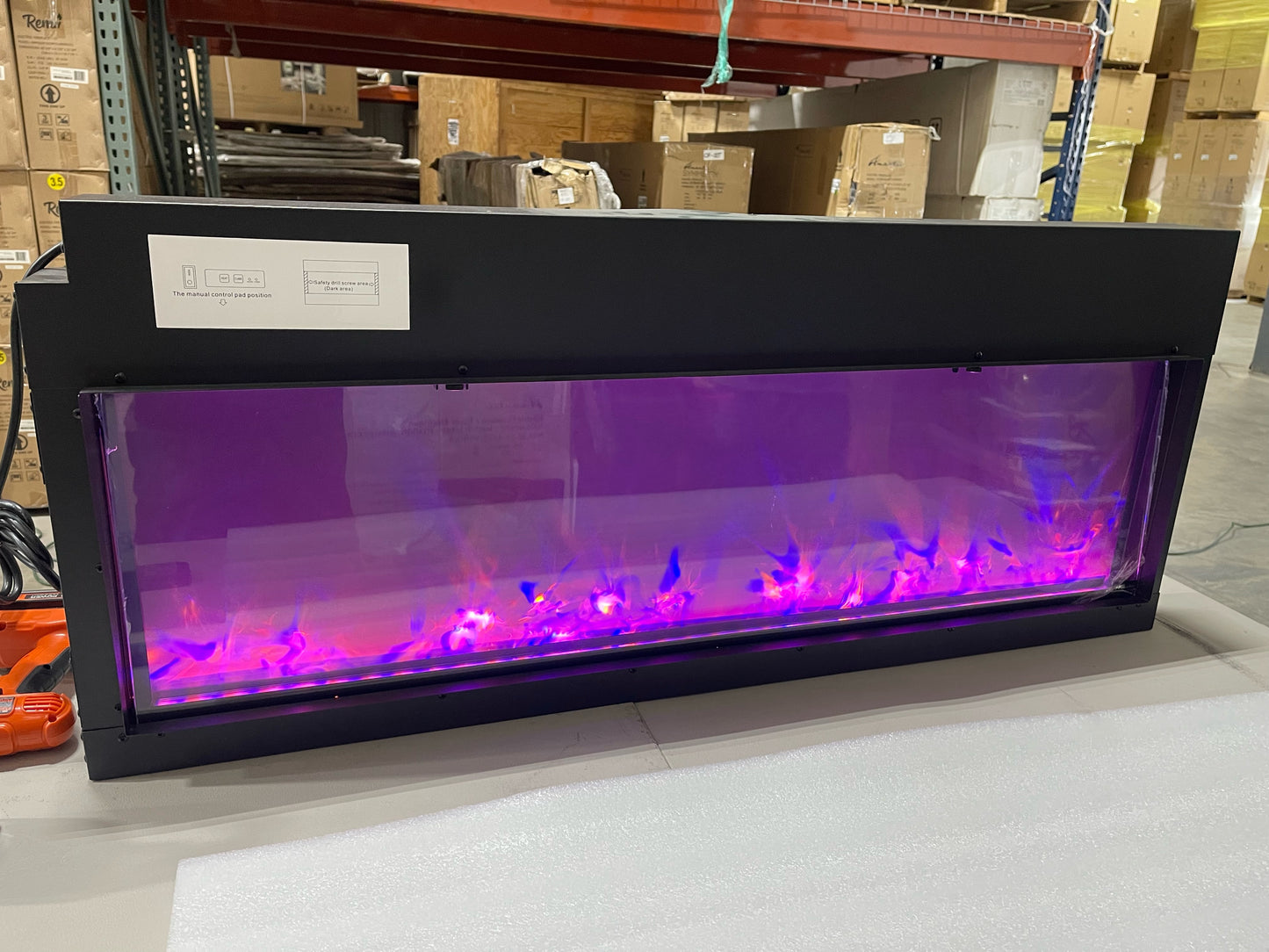 Amantii BI-50-XTRASLIM-OOB-6 – Open Box Price - SN N152017260150 Electric Fireplace