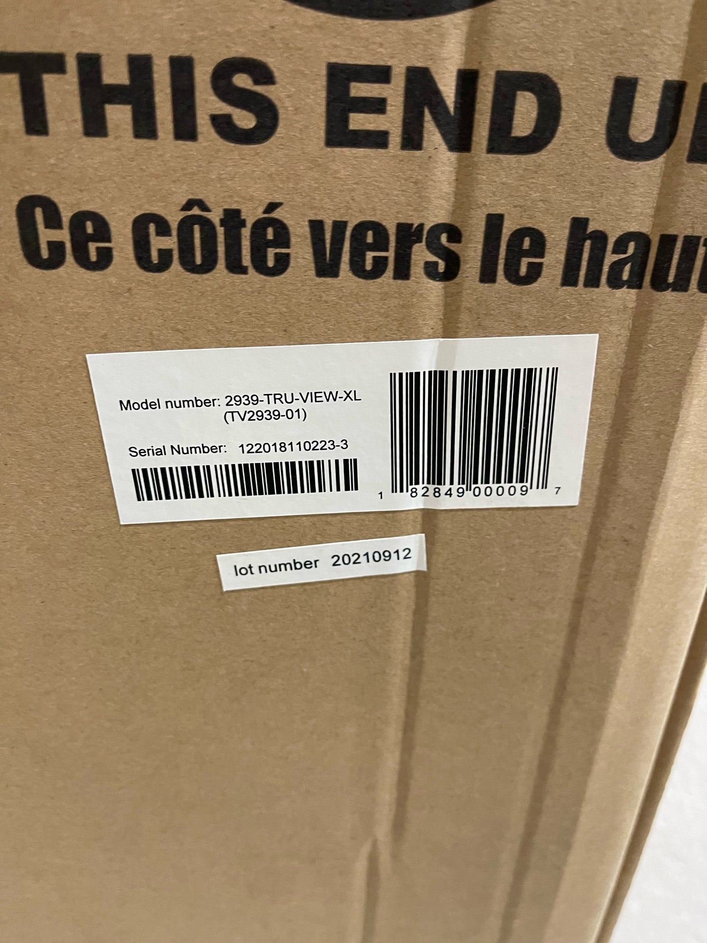 Amantii 2939-TRU-VIEW-XL-OOB-1 S/N 122018110223-3