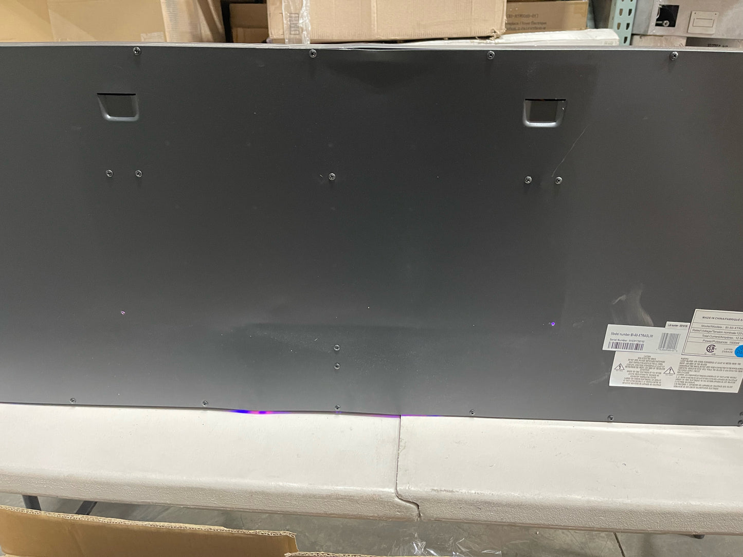 Amantii BI-50-XTRASLIM-OOB-6 – Open Box Price - SN N152017260150 Electric Fireplace