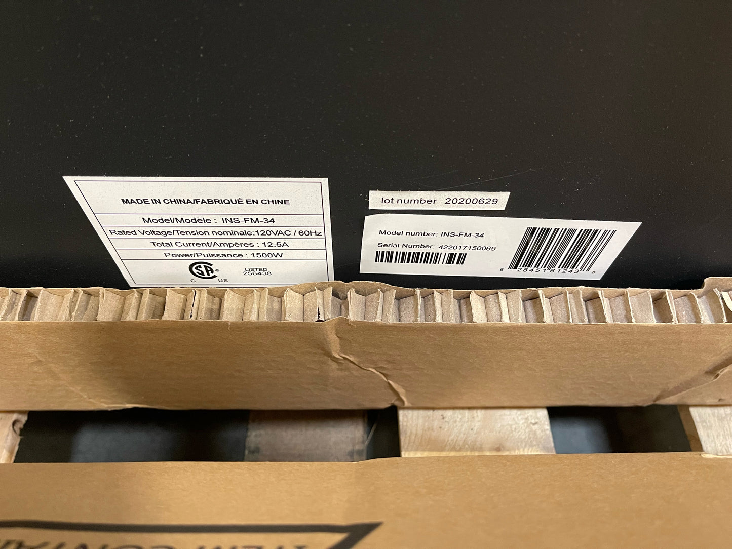 Sierra Flame INS-FM-34-OOB-4- Open Box Price S/N 422017150069