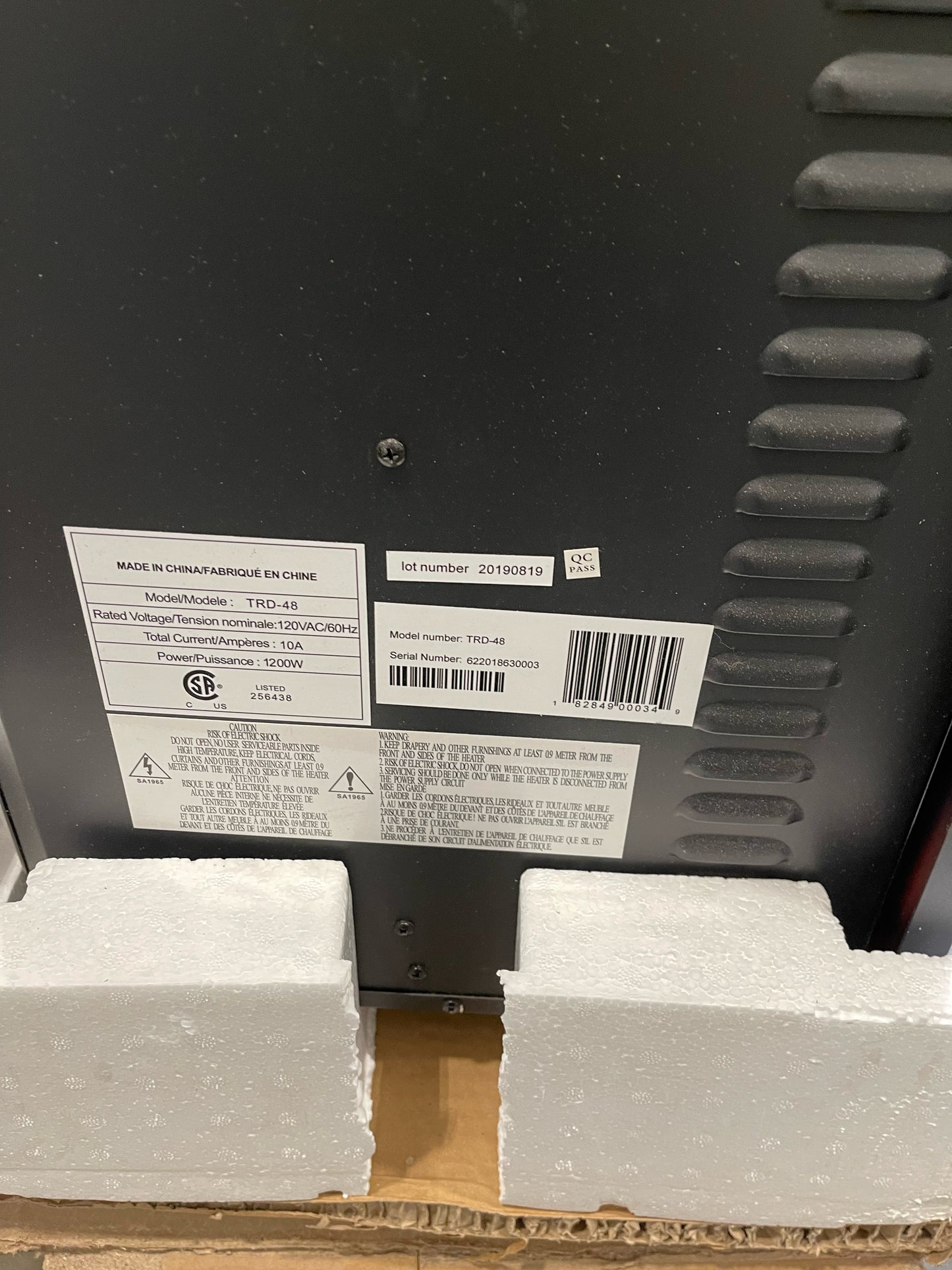 Amantii TRD-48-OOB-3 – Open Box Sale – S/N 622018630003